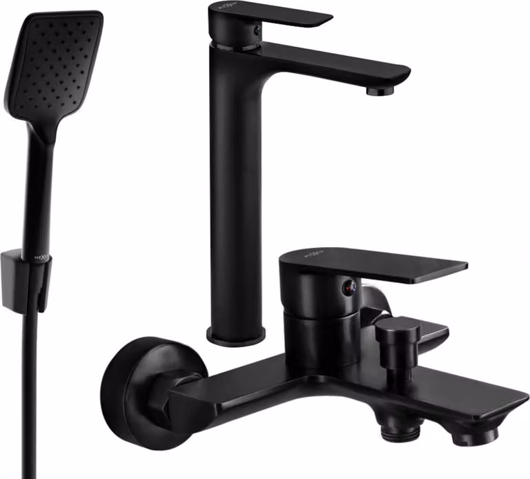 Mexen Alfa R62 set da bagno, nero - 745713R62-70