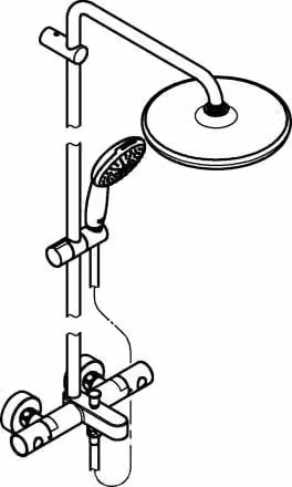 GROHE Tempesta System 250, 1 pezzo