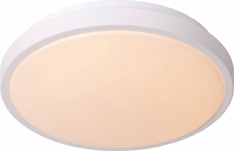 Plafond bagno 29,3 cm LED 12W bianco rotondo DASHER Lucide