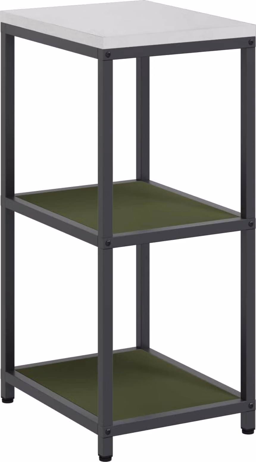 Stoccaggio in cucina HATTEM Verde Oliva 40 x 50 x 92 cm Acciaio