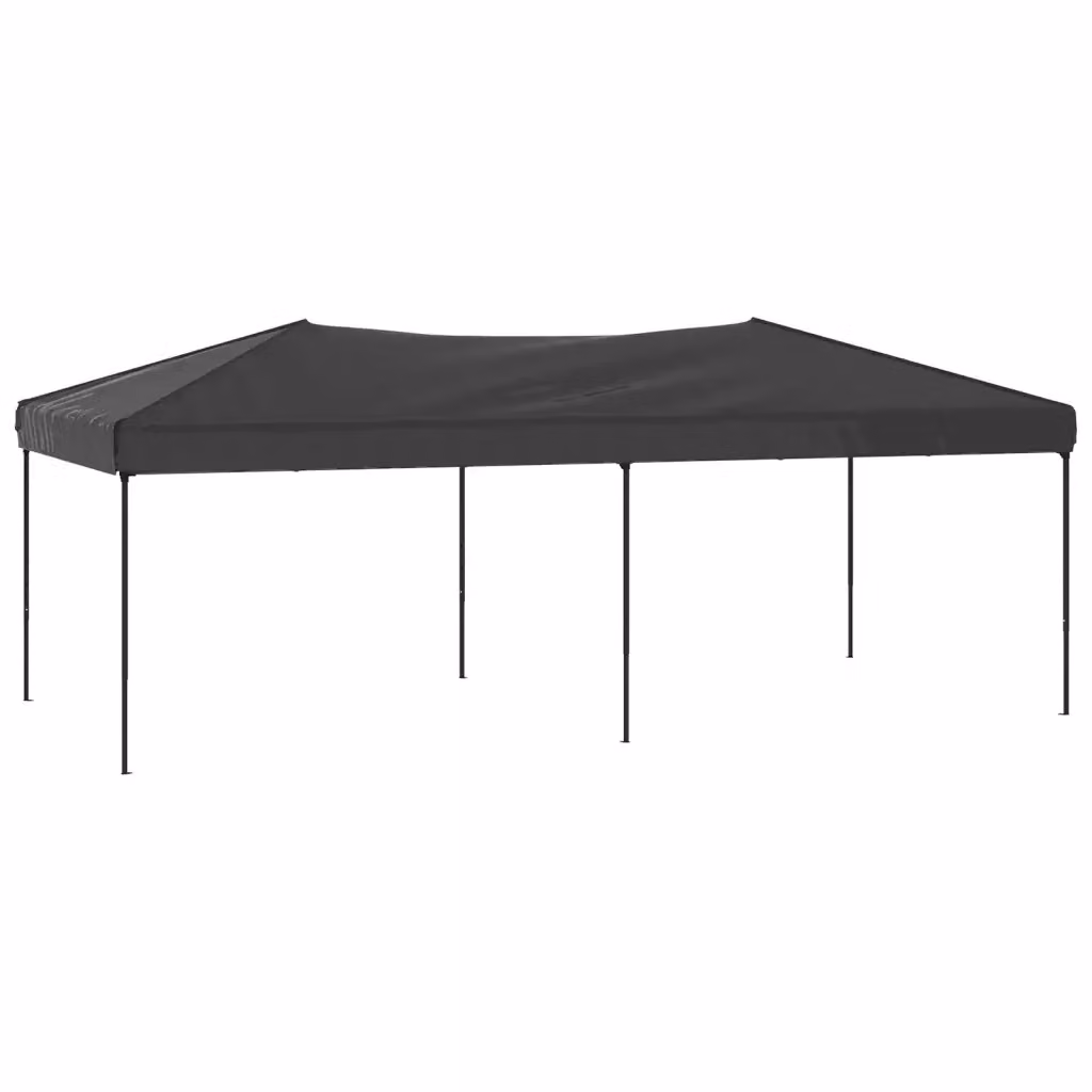 Tenda Gazebo Pieghevole per Feste Design In Antracite L: 6 m, P: 3 m – 2