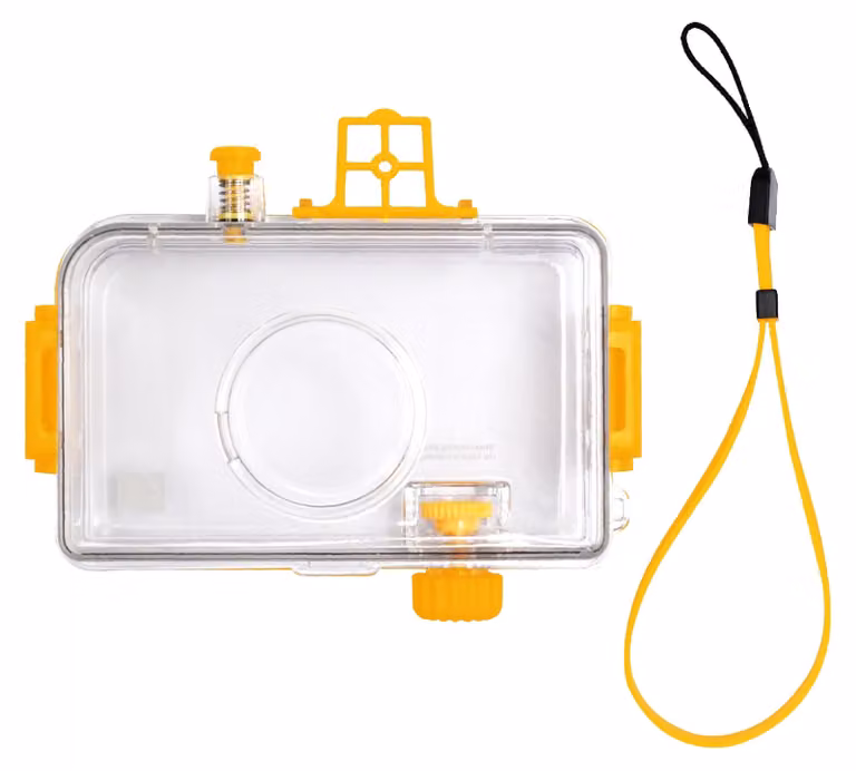 Solidchoice - Custodia impermeabile per fotocamere cinematografiche a mezza cornice, resistente fino a 5 metri di profondità