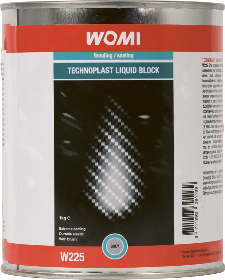 Womi W225 Technoplast Liquid Block + Pennello Grigio