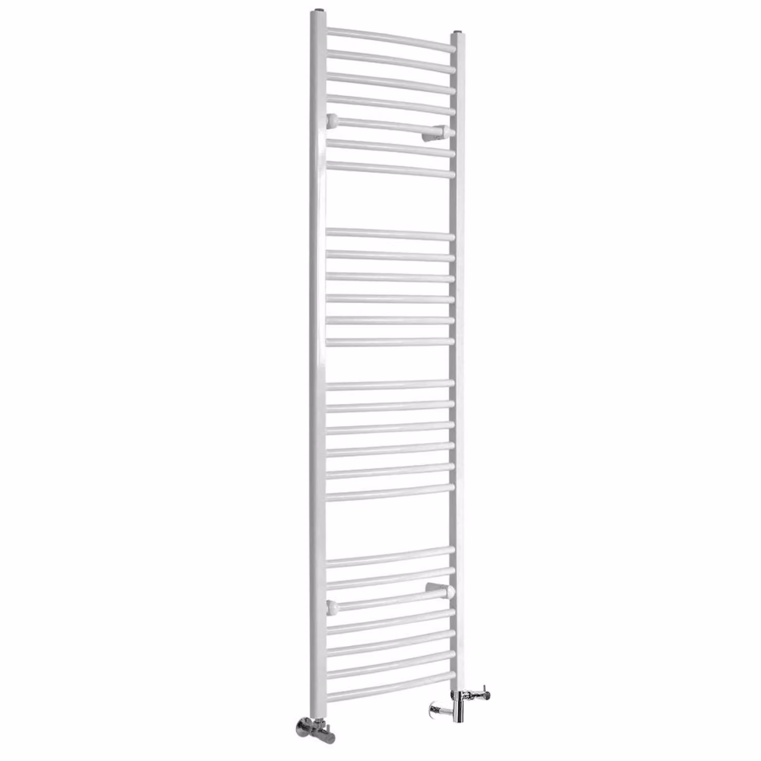 Scaldasalviette Misto Curvo - Termoarredo Bagno Bianco - 720W - Ive