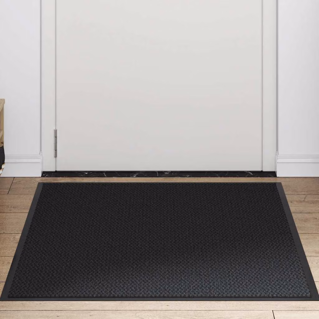 vidaXL Zerbino Nero 90x120 cm