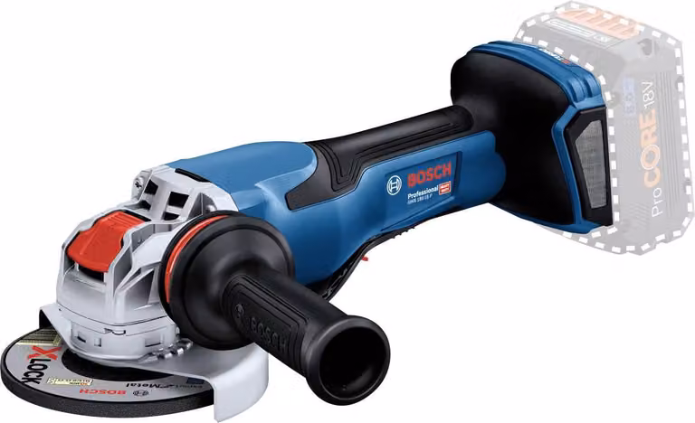 Smerigliatrice angolare Bosch GWX 18V-15 P PROFESSIONAL 12,5 cm 11000 giri/min 1500 W 2,3 kg