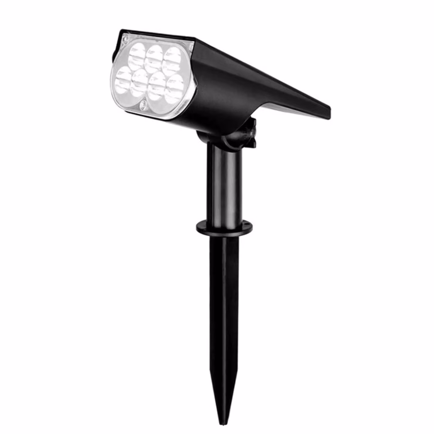 Faretto solare da esterno impermeabile IP65, lampada da giardino solare a LED 3000k, luce solare per sentieri - SPOTIKE