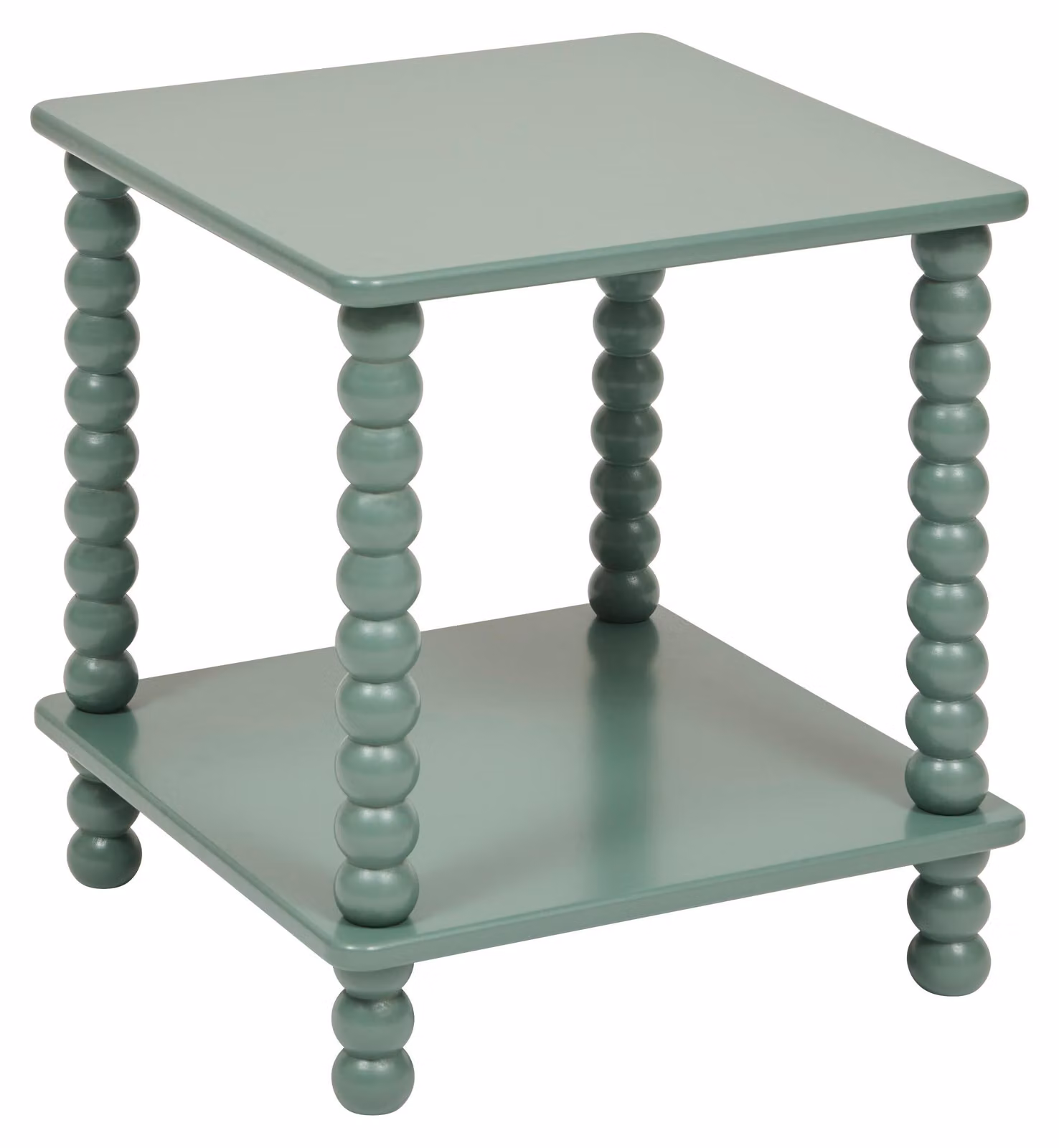 Tavolino Chamlo verde oliva 40x40 cm - Atmosphera, arredamento d'interni