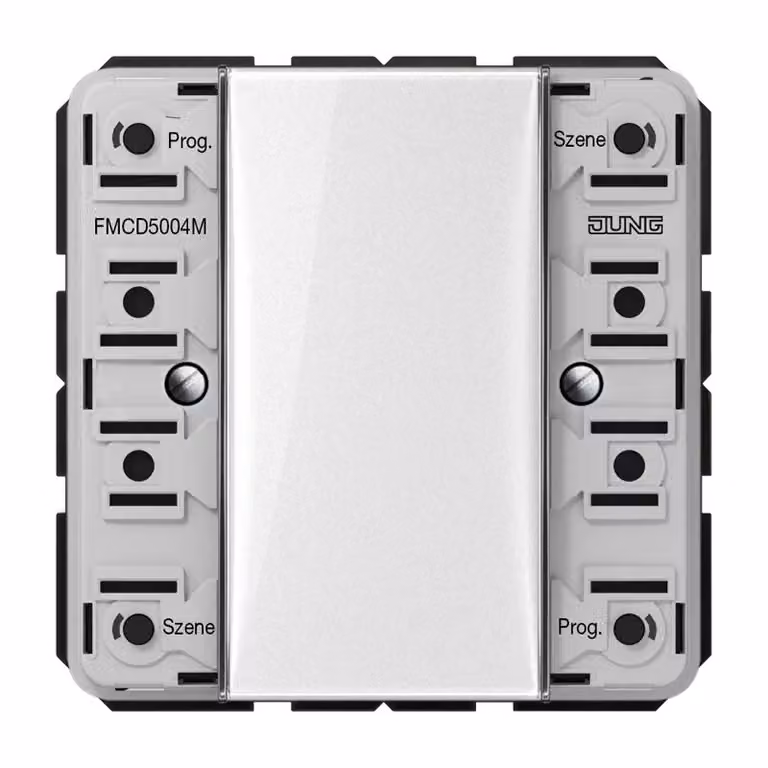 Modulo trasmettitore da parete wireless Jung FMCD5004M eNet a 4 canali