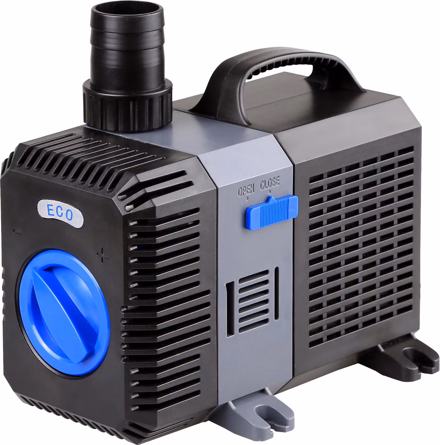 Pompa per laghetti SunSun CTP-5000 SuperECO 5000 l/h / 30 W, pompa filtro a risparmio energetico, pompa per corsi d'acqua per laghetti koi, pompa di circolazione, pompa per laghetti da giardino