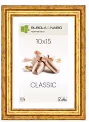 Cornice legno (10x15cm) CLASSIC CLAUDIA Oro anticato 5000 OO 03