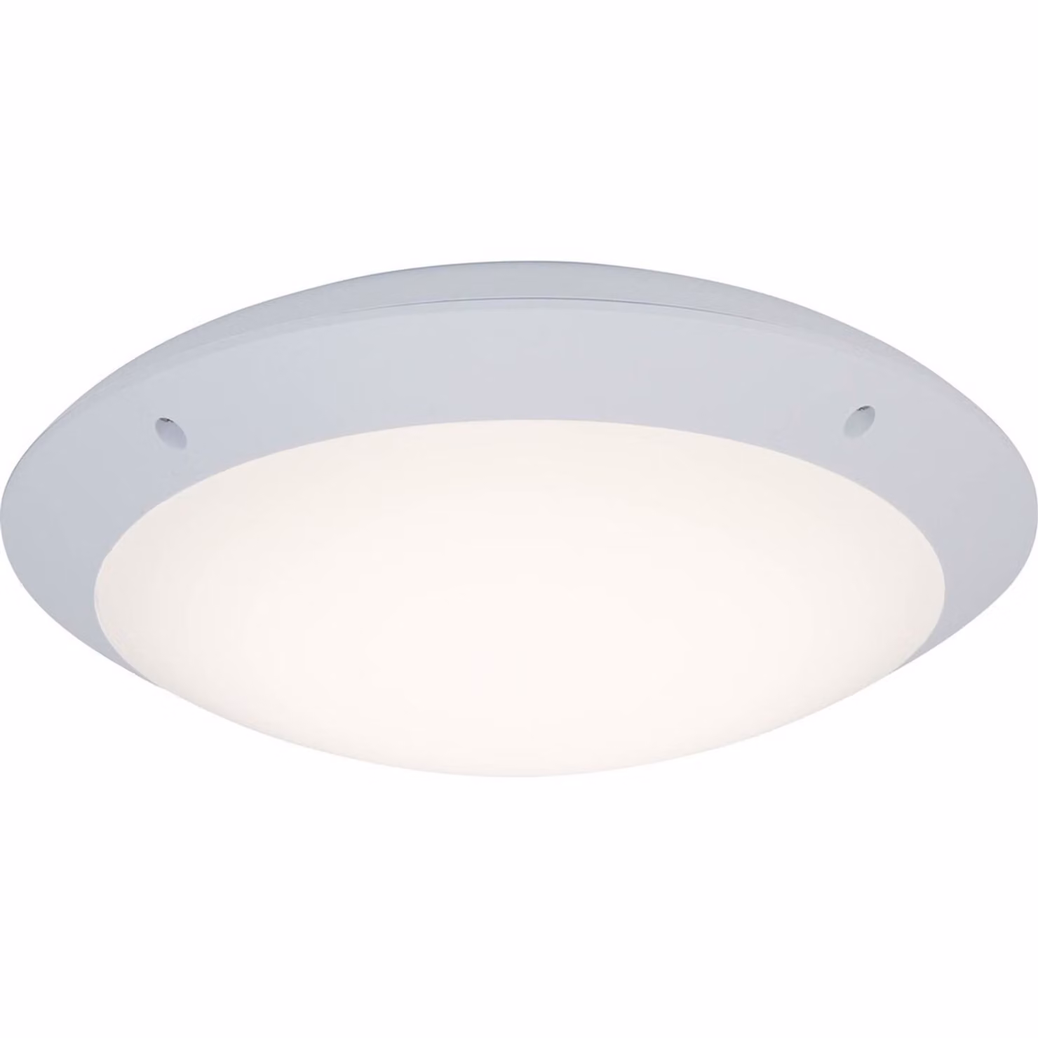 BRILLANTE plafoniera LED bianca per esterni | plafoniera IP66 | 12W 1400 lumen 4000 Kelvin | plastica