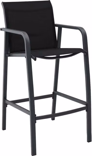 Set Bar da Giardino 5 pz Nero 3073576