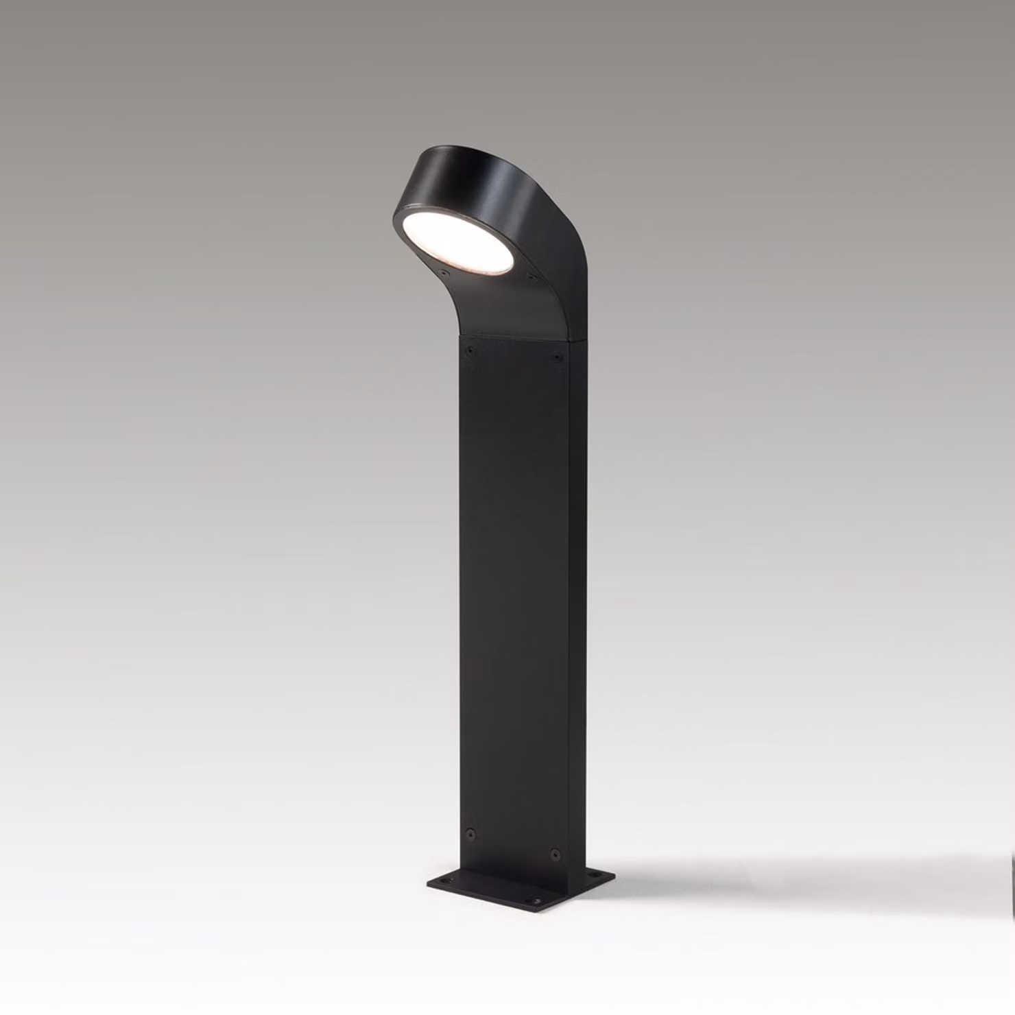 Dissuasore Astro Soprano - Dissuasore a 1 luce per esterni nero IP65