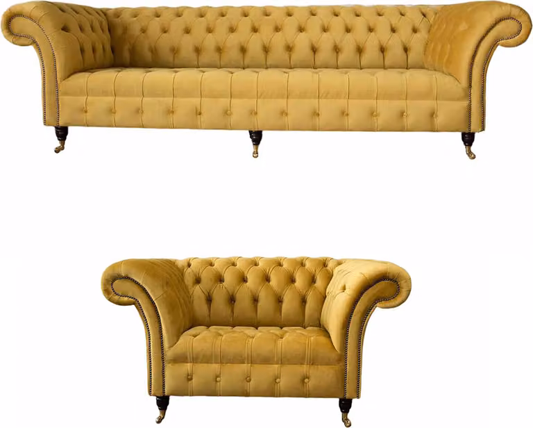 Sofagarnitur 3+1 Sitzer Set Design Sofas Polster Couchen Moderne