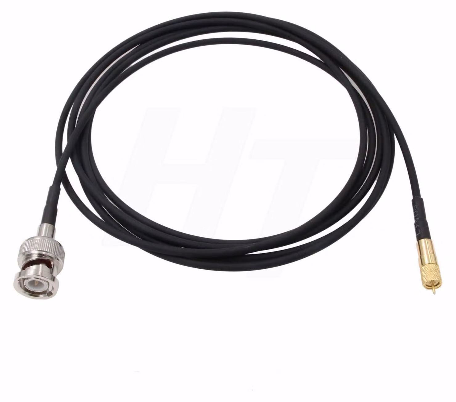 Connettore BNC su microdot UNF 10-32, cavo coassiale RG174, 50 Ohm, 5 metri