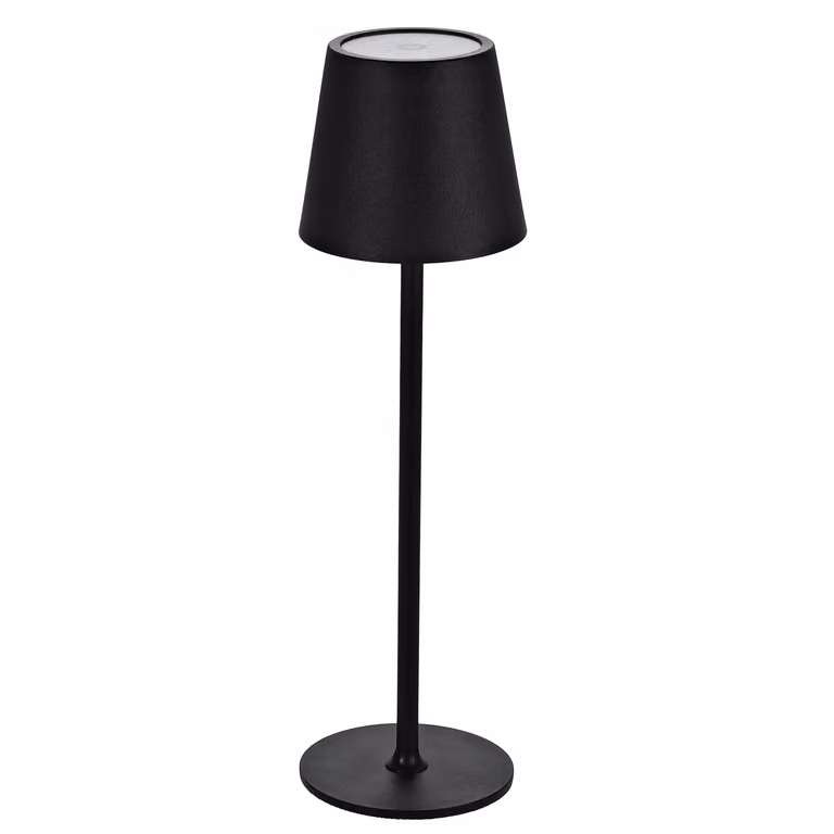DICTROLUX Lampada da Tavolo LED Penelope Touch Black Dimmerabile Cordless USB