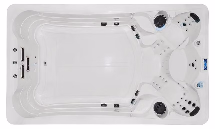 Massagebad Outdoor-Spa Whirlpool Hot Tub Blubberbad Hydromassagewanne 398x230cm