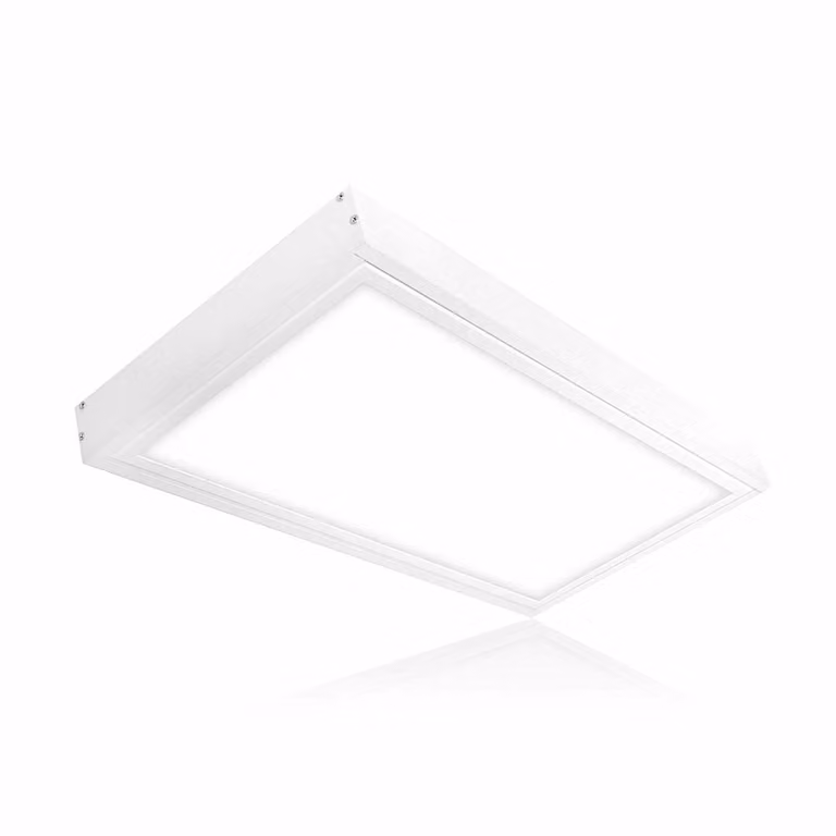 Struttura di supporto 60x30 cm - Bianca - per pannelli LED - completa di materiale di fissaggio