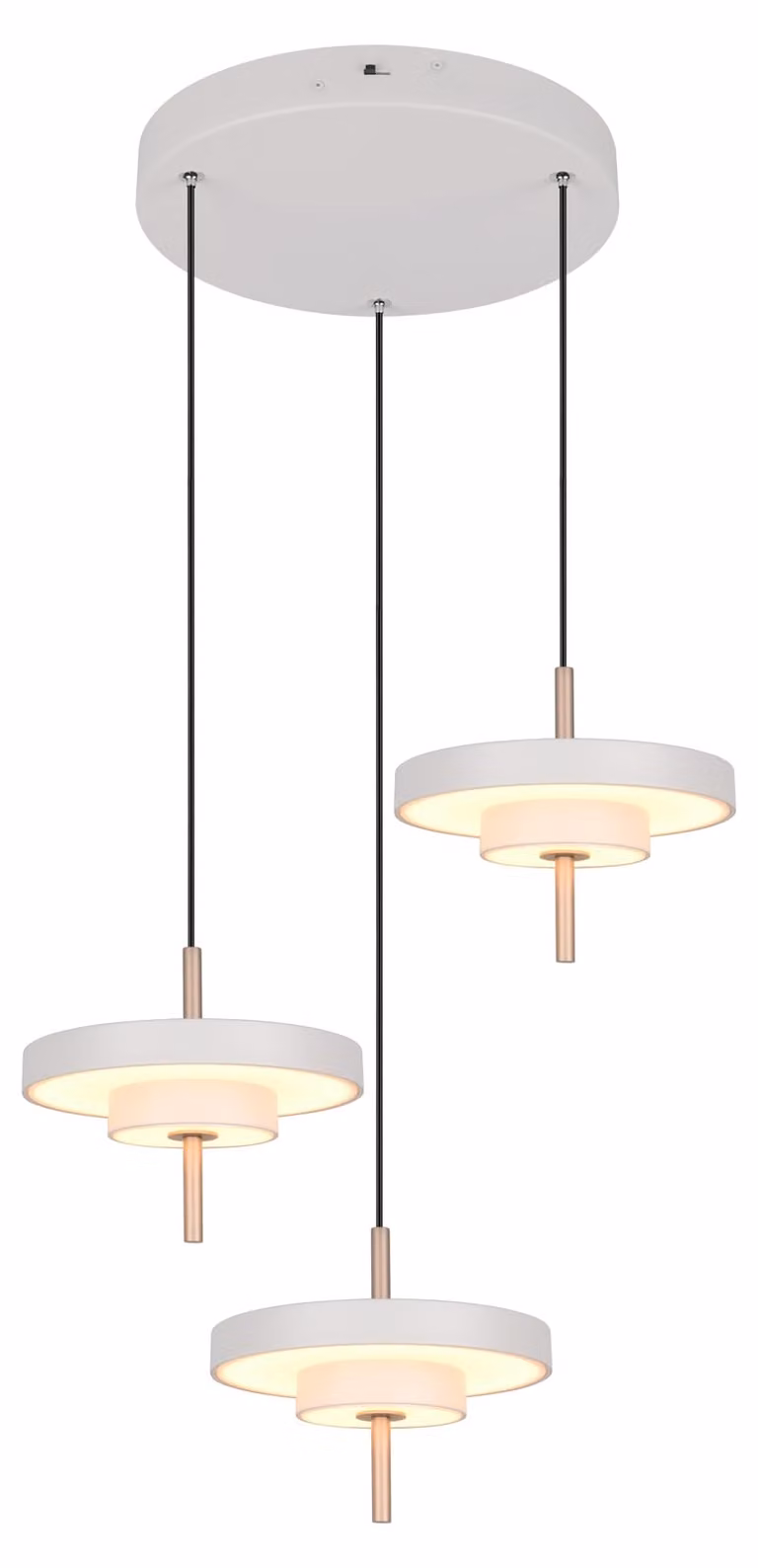 Lampada a sospensione LED, regolabile in altezza, dimmerabile, CCT, P 45 cm