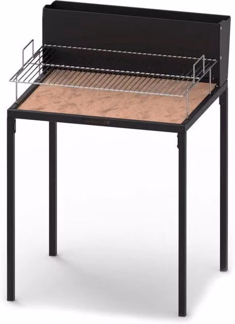 Barbecue a Legna con Griglia in Acciaio Inox Famur BK 7 Light