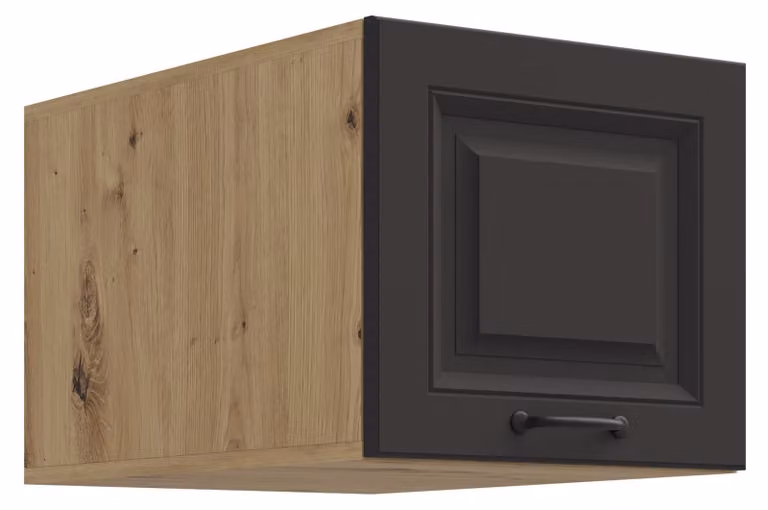 Credenza alta da 40 cm STILO Grigio + Rovere Artisan Angolo cottura Blocco cucina Cucina in stile rustico