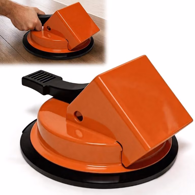 Strumenti per la riparazione di pavimenti in laminato con ventosa