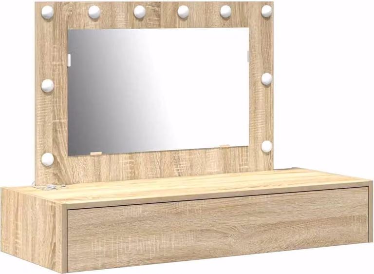 Tavolo da Trucco Marrone 100 x 40 x 70 cm Legno multistrato