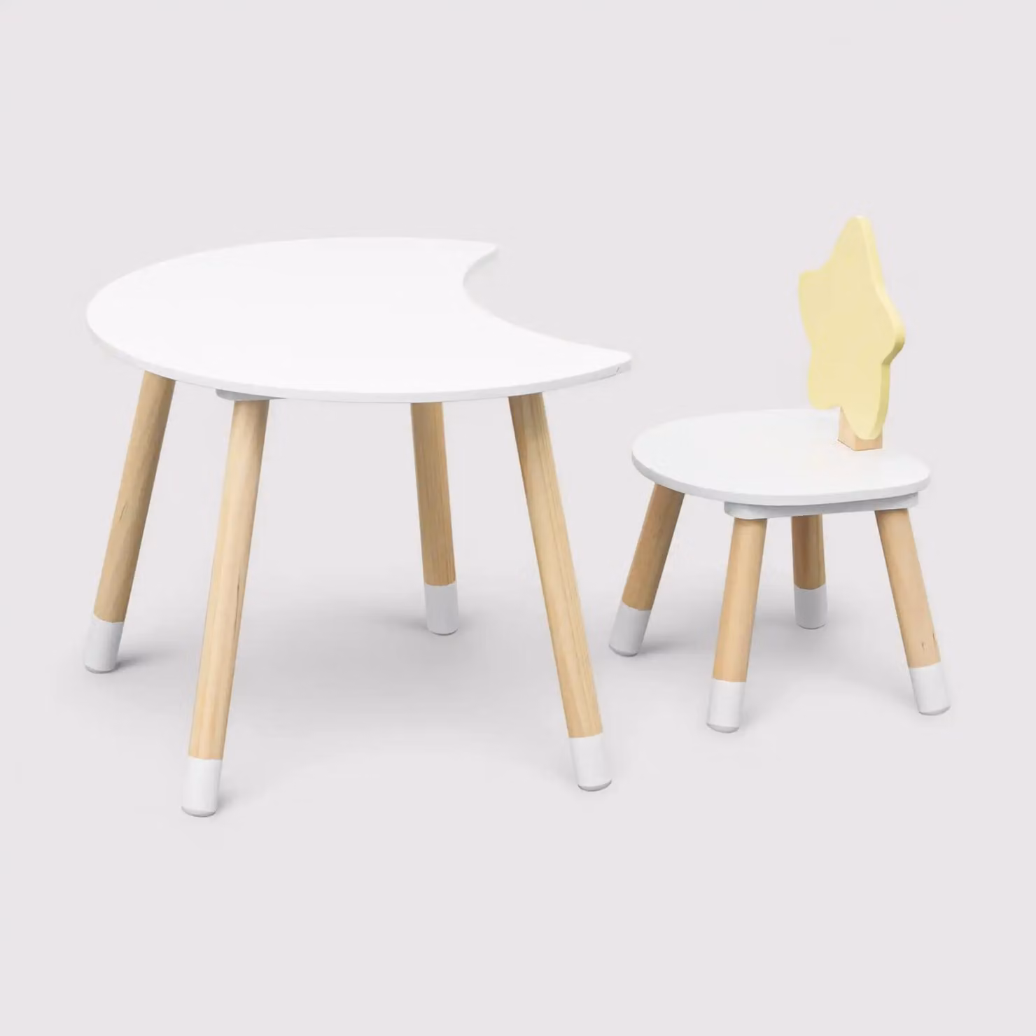 Buriti - Set tavolino e seggiola a tema spazio per cameretta