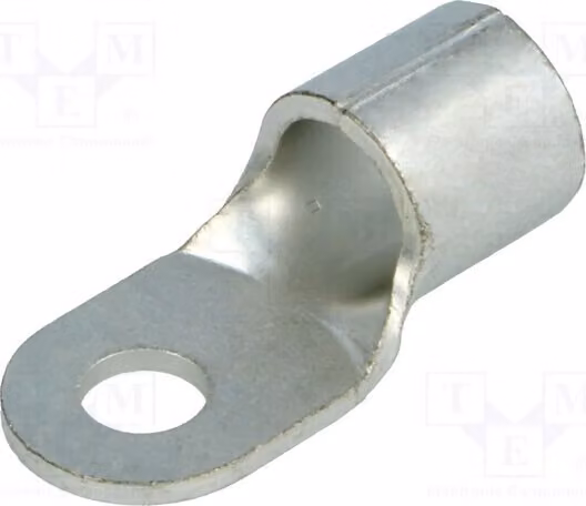 2 connettori a crimpare a anello: per cavi isolati GS6-35, sezione da 25 a 35 mm², con vite M6