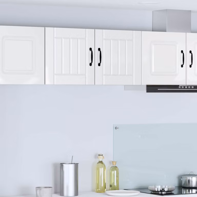 Armadietto a muro da cucina vidaXL LUCCA Bianco Lucido L 40 cm x P 31 cm x H 40 cm