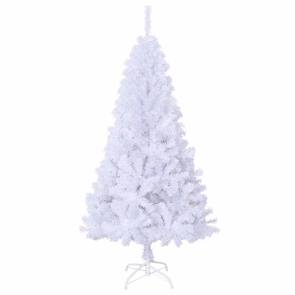 Maison Exclusive - Albero di Natale artificiale con rami spessi, bianco, 120 cm, PVC