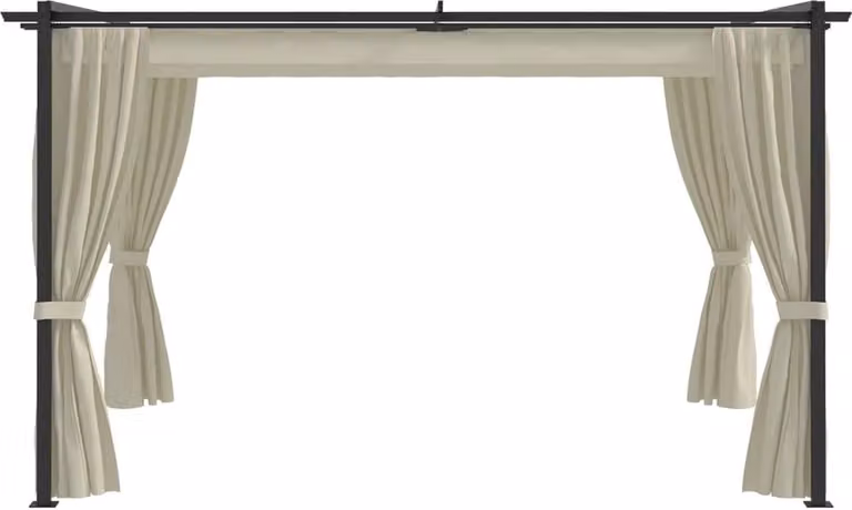 Gazebo 4x3 m Crema