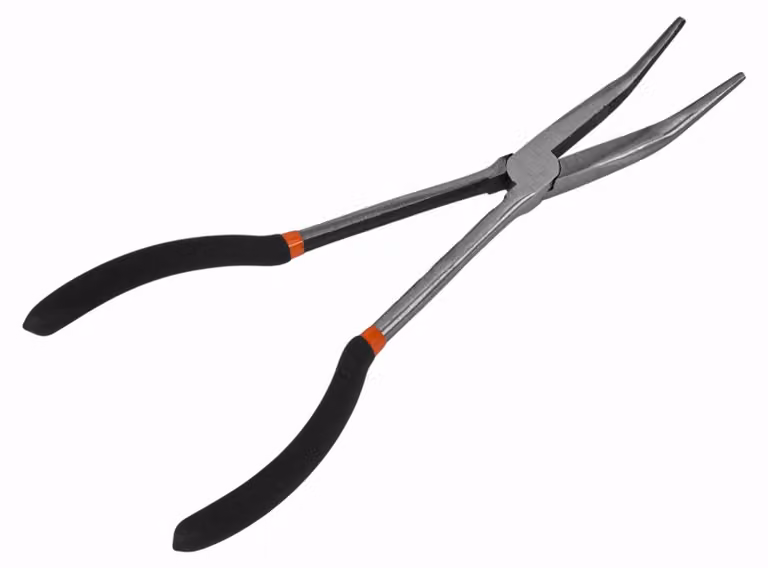 Kraft&Dele KD10815 Pinze lunghe curve a 20°