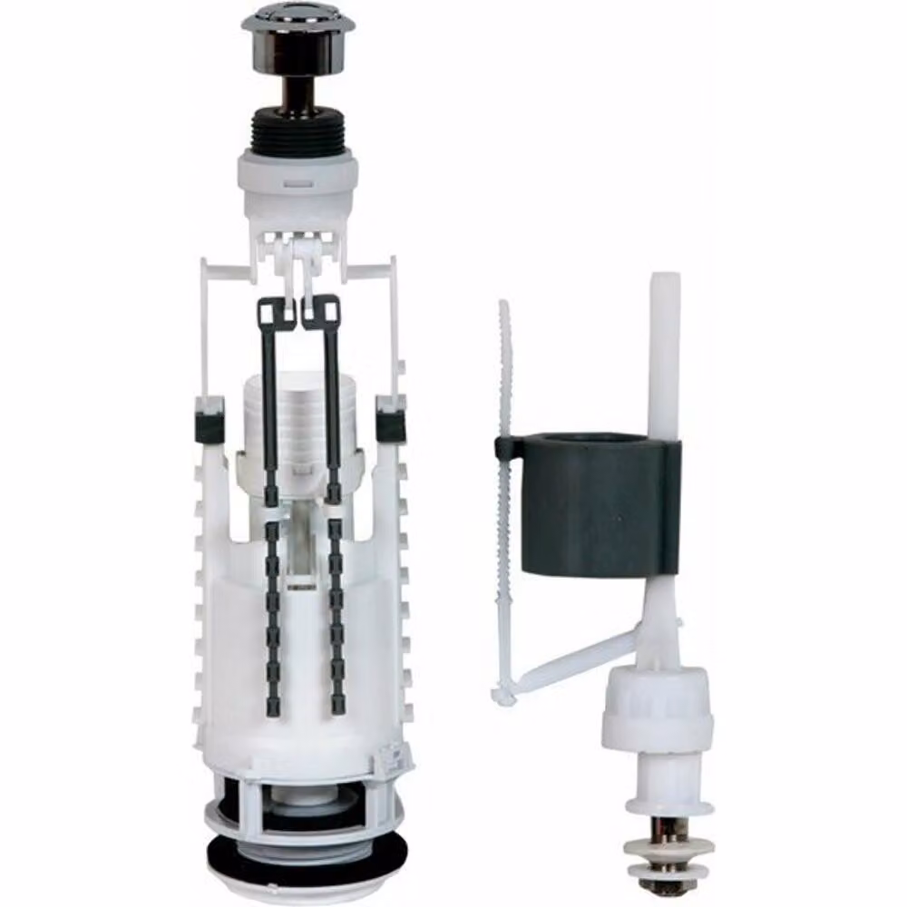 Set di risciacquo KID, a risparmio idrico, a doppio scarico - 3/6 LT