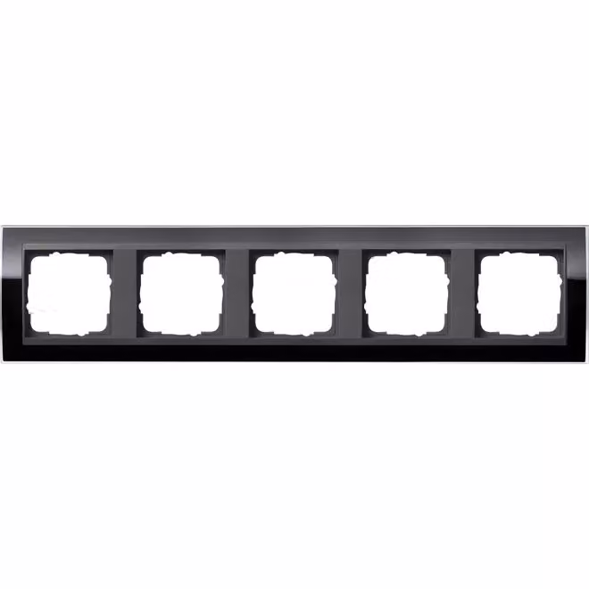 Gira 0215738 Cornice di copertura a 5 posti per Gira Event Klar Nero antracite