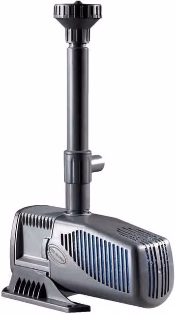 Pompa per laghetto e fontane GIORDANOSHOP da 40W con giochi d'acqua, colore nero