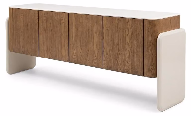 Sideboard moderner Designer Stück Braun Büromöbel Wohnzimmer