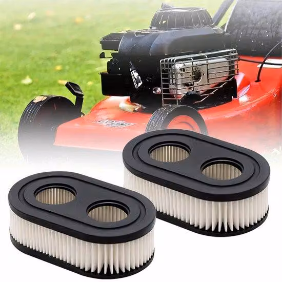 Filtri per motore in plastica - 2 pezzi - Forma ovale - Migliora la durata del motore - Resistenti e stabili