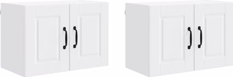 Armadietto a muro PORTO 2 pcs Bianco 60 x 31 x 40 cm
