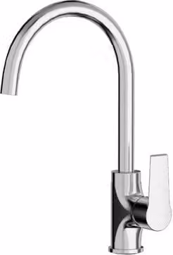 Miscelatore monocomando per lavabo IPERBRIKO con canna girevole, cromo