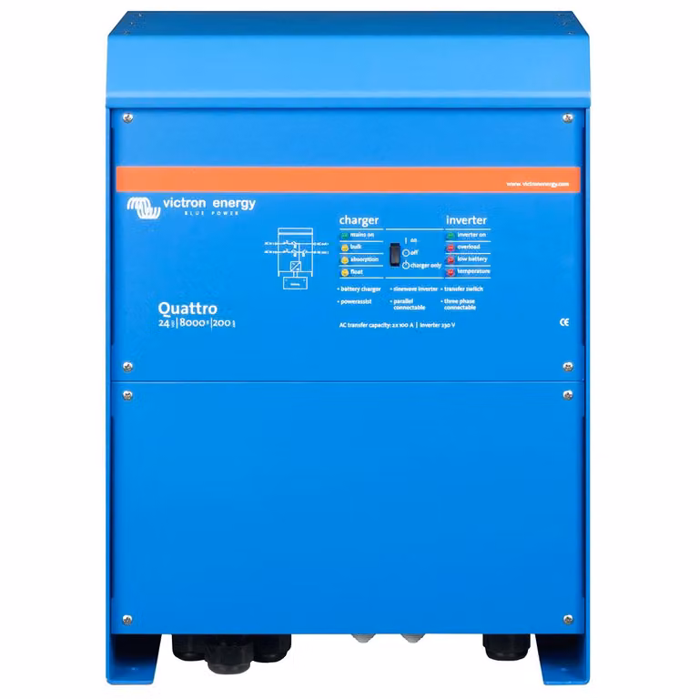 Victron Quattro 24/8000/200 Inverter 6500W e caricabatterie 24V