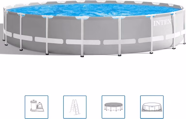 INTEX Pool-Set Prism Frame 610x132 cm 26756GN