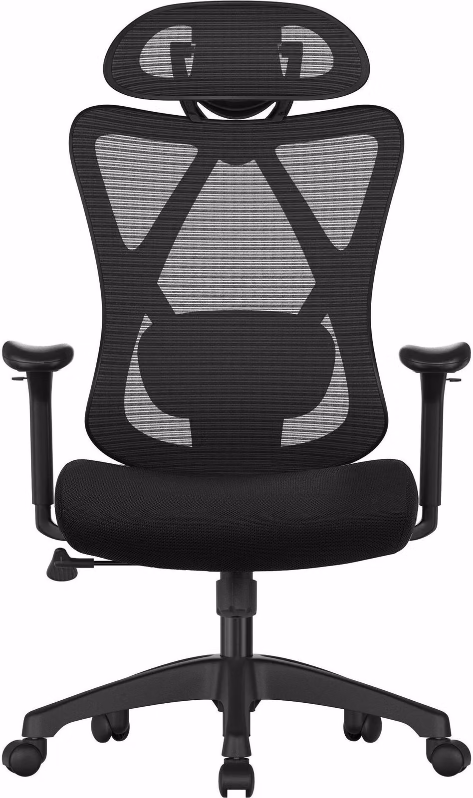Artenat Sedia da ufficio Dazzler, tessuto, nero