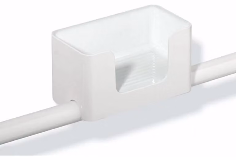 Contenitore HEWI su sistema di guide HEWI, LifeSystem grigio antracite