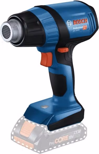 Pistola termica a batteria Bosch Professional GHG 50 18V blu con temperatura regolabile