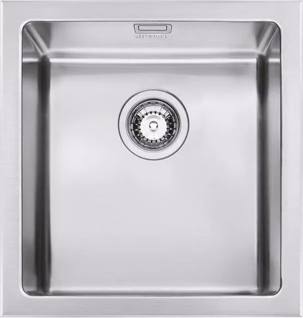Lavello Smeg VQR40 una vasca 40x50 cm semifilo inox