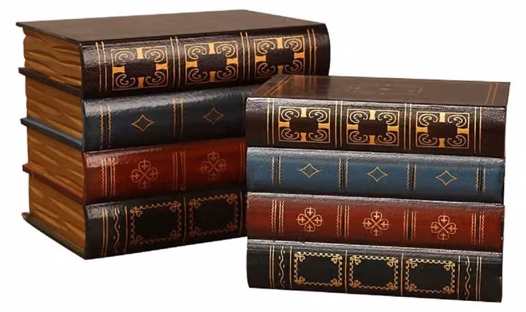 Scatole vintage per gioielli (set di 2)