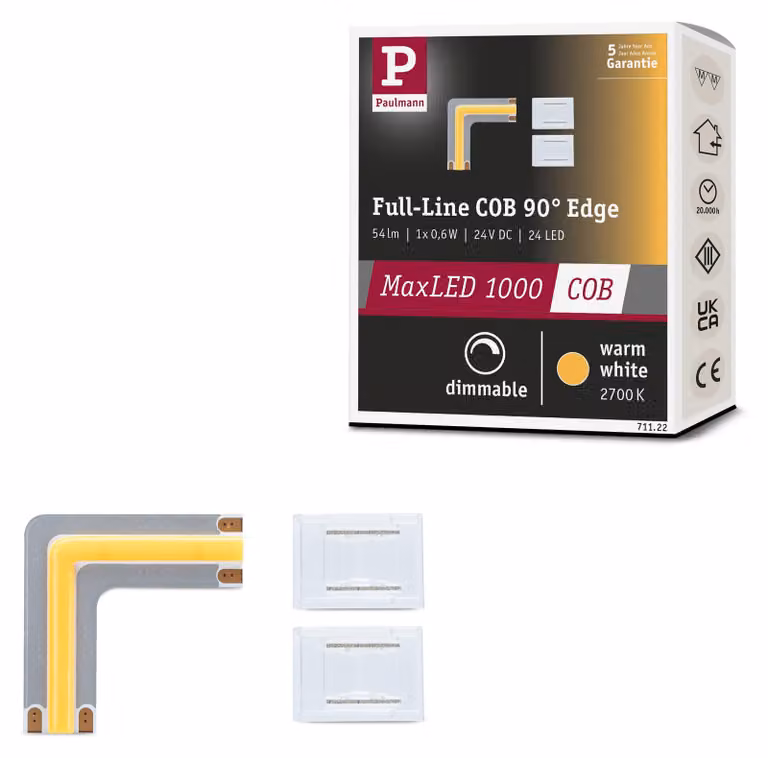 Paulmann MaxLED 500: striscia LED COB a linea continua