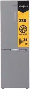 Frigorifero combinato a libera installazione Whirlpool WHK 26363 XP6E colore grigio con Holiday Mode